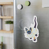 Siamese Kitten Watercolor Die-Cut Magnets Home Decor