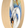 Swans Love Ink Art Wall Clock Home Decor