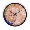 Unicorn Horse Fantasy Tree Watercolor Art Wall Clock Black / 10 Home Decor