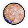 Unicorn Horse Fantasy Tree Watercolor Art Wall Clock Black / White 10 Home Decor