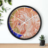 Unicorn Horse Fantasy Tree Watercolor Art Wall Clock Home Decor