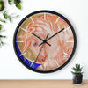 Unicorn Horse Fantasy Tree Watercolor Art Wall Clock Home Decor