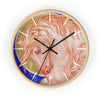 Unicorn Horse Fantasy Tree Watercolor Art Wall Clock Home Decor