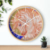 Unicorn Horse Fantasy Tree Watercolor Art Wall Clock Home Decor