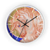 Unicorn Horse Fantasy Tree Watercolor Art Wall Clock White / Black 10 Home Decor