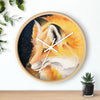 Copy of Blue Jay as a Phoenix Ink Art Wall clock