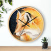 Copy of Blue Jay as a Phoenix Ink Art Wall clock