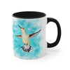 Hummingbird Blue Sky Art Accent Coffee Mug, 11oz