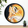 Copy of Blue Jay as a Phoenix Ink Art Wall clock