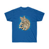 Cute Bengal Cat Kitten Blue Splash Ink Watercolor Art Dark Unisex Ultra Cotton Tee