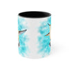 Hummingbird Blue Sky Art Accent Coffee Mug, 11oz