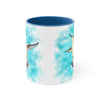 Hummingbird Blue Sky Art Accent Coffee Mug, 11oz