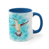 Hummingbird Blue Sky Art Accent Coffee Mug, 11oz