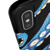 Blue Black Kraken Octopus Tentacles Ink Case Mate Tough Phone Cases