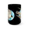 Peregrine Falcon in Flight Art  Black Mug 15oz