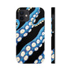 Blue Black Kraken Octopus Tentacles Ink Case Mate Tough Phone Cases