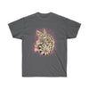Copy of Cute Bengal Cat Kitten Blue Splash Ink Watercolor Art Dark Unisex Ultra Cotton Tee