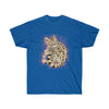 Copy of Cute Bengal Cat Kitten Blue Splash Ink Watercolor Art Dark Unisex Ultra Cotton Tee