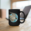 Peregrine Falcon in Flight Art  Black Mug 15oz