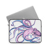 Purple Octopus Dance Ink Art Laptop Sleeve