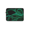 Green Tentacles Octopus Black Ink Art  Laptop Sleeve