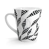 Abstract Doodle Ink Latte Mug 12Oz Mug