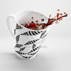 Abstract Doodle Ink Latte Mug Mug