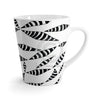 Abstract Doodle Ink Latte Mug Mug