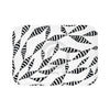 Abstract Doodle Pattern Ink Art Bath Mat Small 24X17 Home Decor