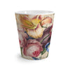 Vintage Flowers Bouqet Music Art Latte mug