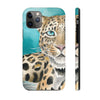 Amur Leopard Blue Eyes Watercolor Art Case Mate Tough Phone Cases Iphone 11 Pro
