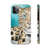 Amur Leopard Blue Eyes Watercolor Art Case Mate Tough Phone Cases Iphone 11 Pro Max