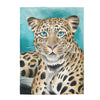 Amur Leopard Watercolor Art Velveteen Plush Blanket 30 × 40 All Over Prints