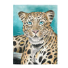 Amur Leopard Watercolor Art Velveteen Plush Blanket 60 × 80 All Over Prints