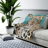 Amur Leopard Watercolor Art Velveteen Plush Blanket All Over Prints