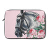 Andalusian Horse And Roses Watercolor Laptop Sleeve 13
