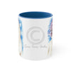 Andalusian Horse Blue Watercolor On White Art Accent Coffee Mug 11Oz