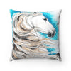 Andalusian Horse Ink Art Square Pillow Home Decor