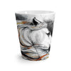 Andalusian Horse Ink Art White Latte Mug Mug