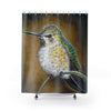 Annas Hummingbird Fine Art Shower Curtain 71 × 74 Home Decor