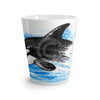 Baby Orca Breaching Watercolor Latte Mug Mug