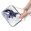 Baby Orca Whale Blue Watercolor Ink Laptop Sleeve