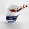 Baby Orca Whale Breaching Blue Latte Mug Mug
