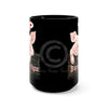 Bacon Free Watercolor Black Mug 15Oz