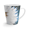 Bald Eagle Gaze Watercolor Art White Latte Mug 12Oz Mug