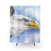 Bald Eagle Portrait Watercolor Art Shower Curtain 71X74 Home Decor