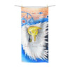 Bald Eagle Dreamcatcher Watercolor Art Polycotton Towel Beach 36X72 Home Decor