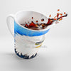 Bald Eagle And Dreamcatcher Watercolor Art White Latte Mug Mug