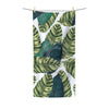 Banana Leaf Exotic Pattern Polycotton Towel 30X60 Home Decor