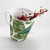 Banana Leaf Watercolor White Latte Mug Mug